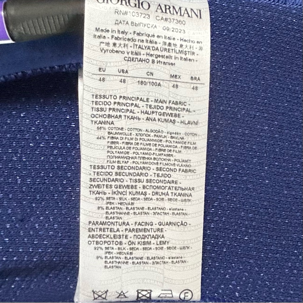Giorgio Armani lightweight blazer - Picture 7 of 12